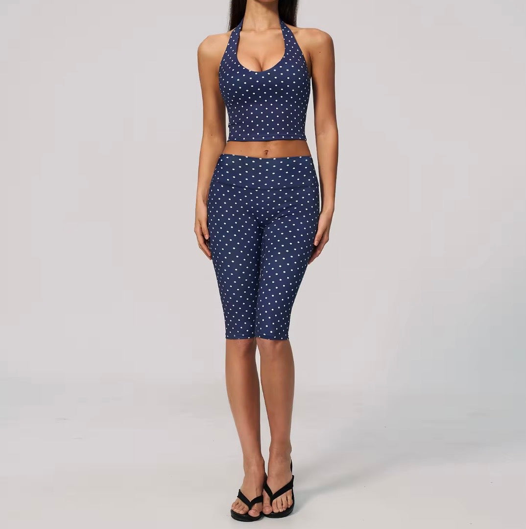 Ensemble - Débardeur PushUp / Capri • Grenat