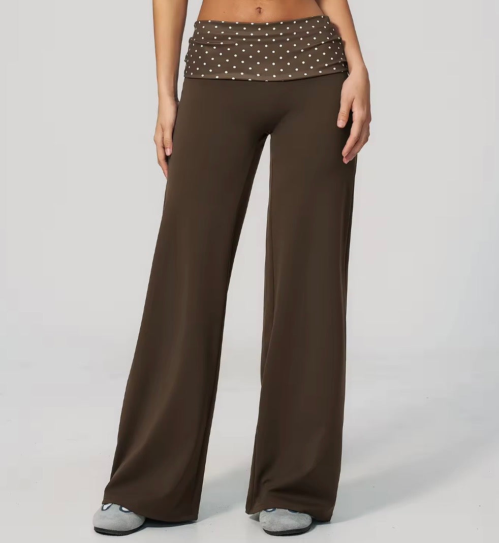 Flare Legging • Grenat