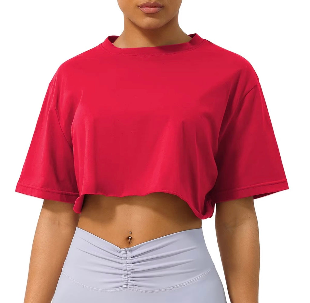 T-shirt court Oversize